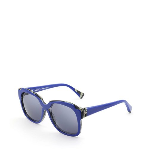 2ND FRAME/框框 藍黑色蝴蝶框太陽鏡 7099015X