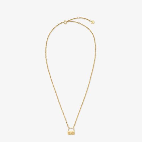  FENDI芬迪 22年秋冬 女士 項鏈 Baguette necklace 8AH670A5TOF09ZE