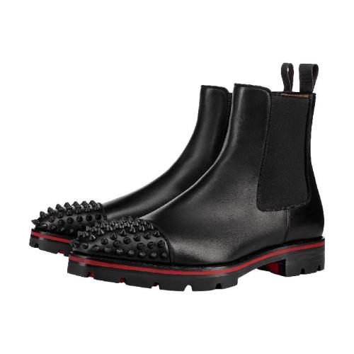  CL紅底鞋 22年秋冬 男士 短靴 Melon Spikes 3181222B026