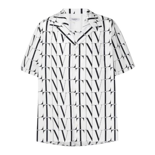 Valentino/華倫天奴 時尚百搭 男士多色短袖襯衫 VV3AAA906G5 D30