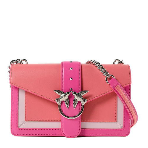 Pinko/品高 女士鏈條護(hù)肩單肩斜挎燕子包 6.20日發(fā)貨
