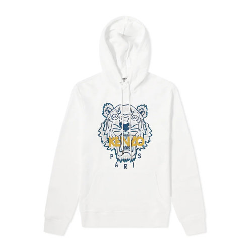 Kenzo/高田賢三 男士經(jīng)典裁剪刺繡虎頭圖案衛(wèi)衣連帽衫運(yùn)動衫FB65SW3334XA多色可選
