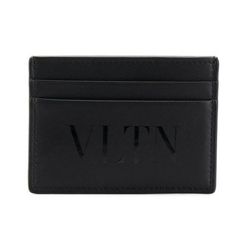 Valentino/華倫天奴 男士黑色皮革錢包卡包零錢包 TY2P0448 VNA 0NO PLSX