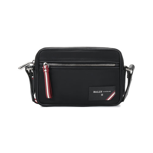 BALLY/巴利  男士織物單肩斜挎包 FLUK