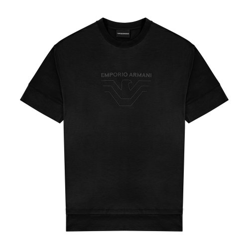 Emporio Armani/安普里奧阿瑪尼 黑色 男士短袖T恤 3K1TF8-1JUVZ-0999