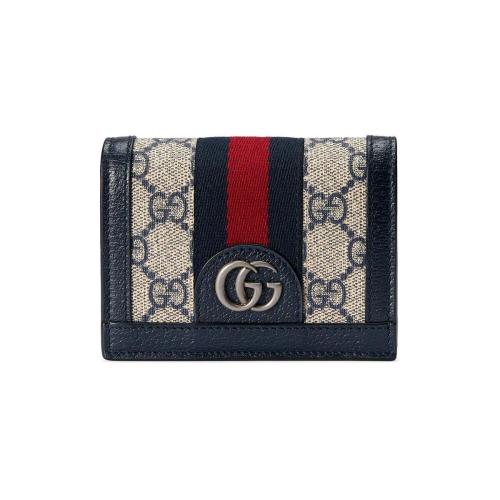  GUCCI古馳 22年秋冬 女士 Ophidia系列GG卡包 523155 96IWN 4076