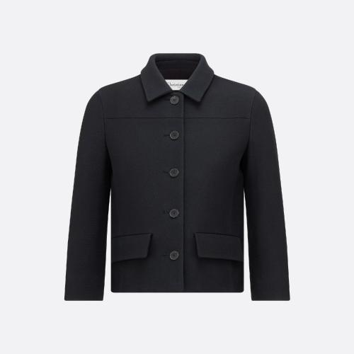  DIOR迪奧 22年秋冬 女士 夾克 Veste courte a manches trois-quarts V07 221V07A1162_X9000