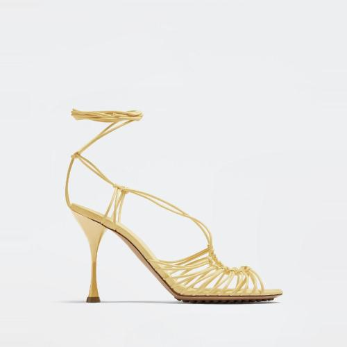  BV葆蝶家 22年秋冬 女士 高跟涼鞋 dot 696242VBSD09362