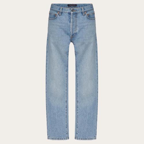  VALENTINO華倫天奴 22年秋冬 男士 牛仔褲 PANTALON EN DENIM XV3DE01W82U508