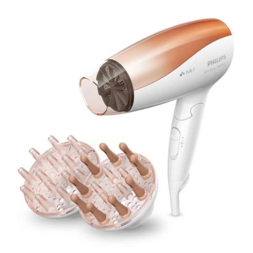 Philips/飛利浦電吹風(fēng)機(jī)家用大功率1600W3擋調(diào)節(jié)恒溫負(fù)離子電吹風(fēng)筒BHC117/05