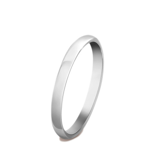 Van Cleef & Arpels/梵克雅寶 經(jīng)典Alliance Tendrement系列 鉑金2毫米素環(huán)戒指婚戒VCARO9Y100