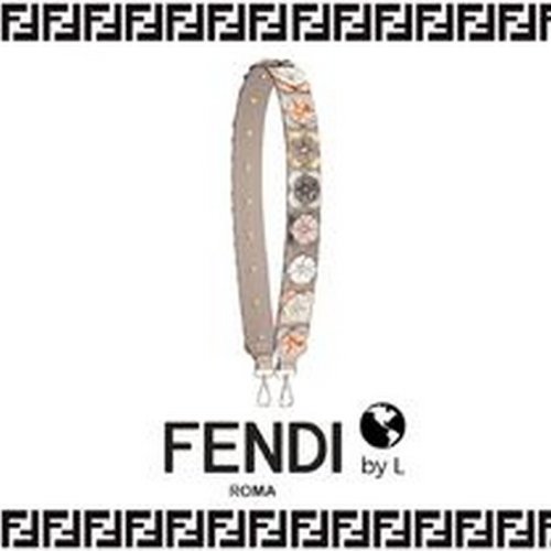  FENDI/芬迪 女士拼色皮革包帶 8AV077A3KF F136L PLSX
