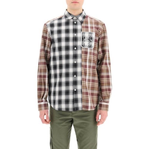  LOEWE/羅意威 男士印花棉質(zhì)長(zhǎng)袖襯衫 H526Y05W68 3428 PLFSX