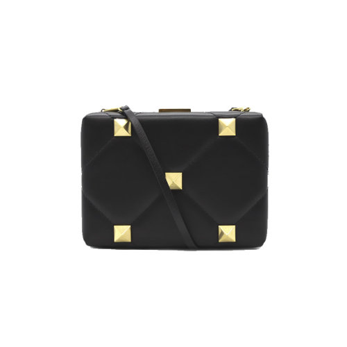 Valentino/華倫天奴 女士 女包 黑色皮革時(shí)尚手拿包 VW2B0I65BSF 0NO HJH0012BC