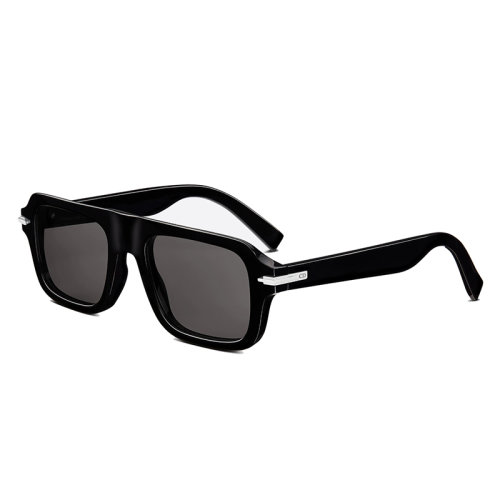 DIOR/迪奧 22年早春新款 DIORBLACKSUIT N2I系列 男士灰色鏡片黑色方形醋酸纖維鏡框太陽(yáng)鏡墨鏡SUITN2IXR_10A0