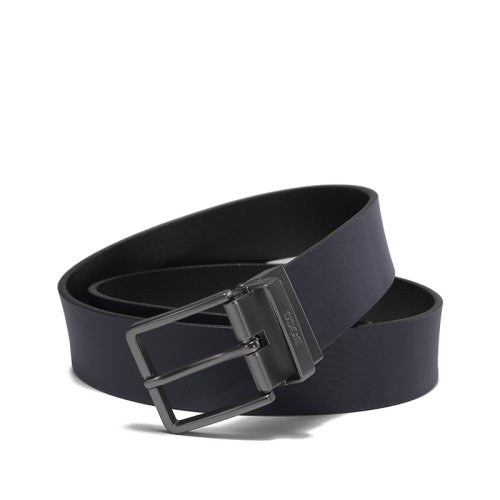 HUGO BOSS/雨果博斯 【22秋冬新款】 男士皮革可裁剪針扣式雙面皮帶腰帶3.5cm 50475397