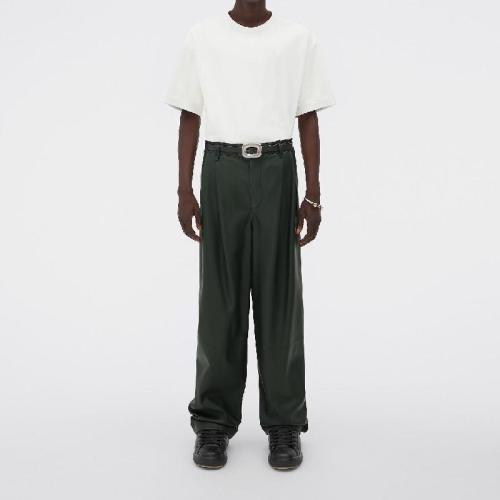  BV葆蝶家 22年秋冬 男士 休閑褲 pantalon ample en cuir 709828V2E503350