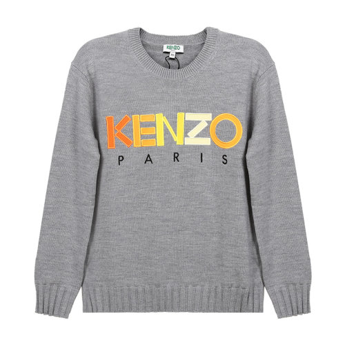 KENZO/高田賢三 女士針織衫/毛衣 女士羊毛圓領長袖毛衣針織衫 2TO618 808