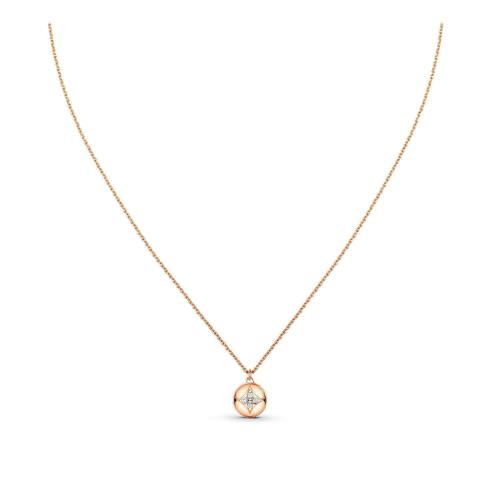  LV路易威登 22年秋冬 女士 項鏈 B BLOSSOM 1*w*8K 金鉆石項鏈 Q93748 預(yù)定商品2-8周發(fā)貨