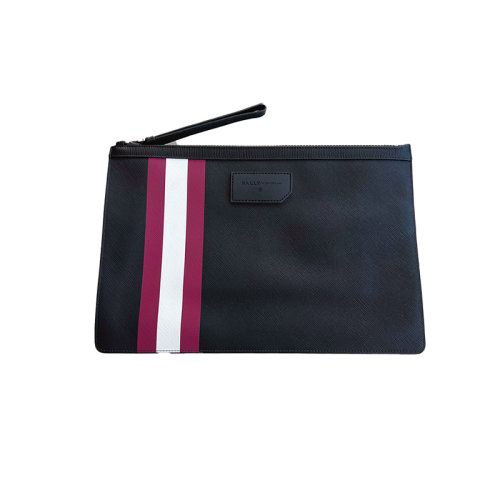 Bally 巴利 BOLLIS 男士黑色大號手拿包