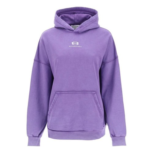  Balenciaga/巴黎世家 女士紫色棉質(zhì)衛(wèi)衣 675003 TLVG1 2583 PLFSX