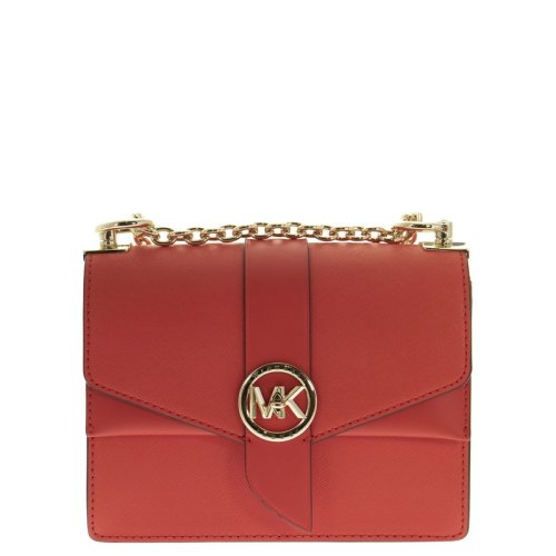  Michael Kors/邁克·科爾斯 女士紅色牛皮革單肩包 32T1LGRC5L 633 PLSX