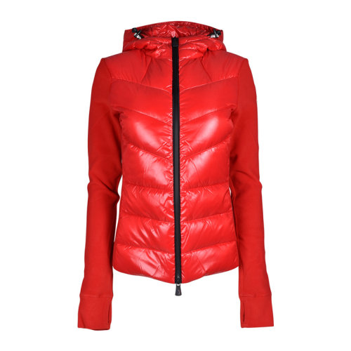 Moncler/蒙克萊 女士時(shí)尚休閑修身針織拼接夾克羽絨服外套多色可選  8G50000-80093