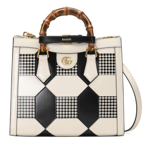  GUCCI古馳 22年秋冬 女士 Gucci Diana竹節(jié)小號托特包 660195 DS8QT 1168