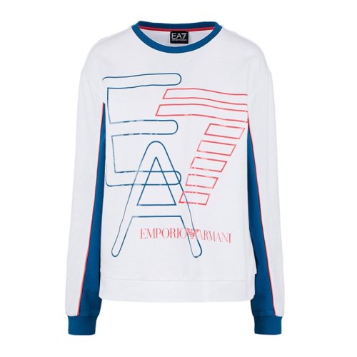  Emporio Armani/安普里奧阿瑪尼 女士印花棉質(zhì)衛(wèi)衣 3GTM57 J39Z 1100 PLFSX