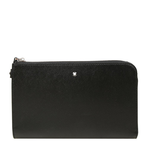 Mont Blanc/萬寶龍匠心系列 男士純色皮革手拿包腕包錢包零錢包男包多色可選