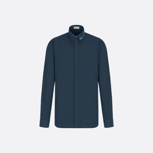  DIOR迪奧 22年秋冬 男士 長(zhǎng)袖襯衫 Chemise CACTUS JACK DIOR 283C568A1581_C580