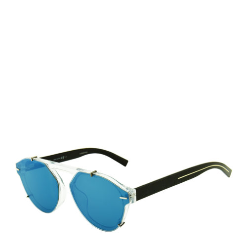 DIOR/迪奧 個(gè)性 復(fù)古 透明色鏡框 藍(lán)色鏡片 男女款 太陽(yáng)鏡 板材 全框 墨鏡 眼鏡 BLACKTIE254FS 66mm DIOR 迪奧