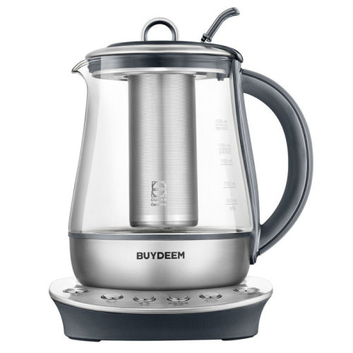 Buydeem/北鼎  K131 黑茶煮茶器 靈芝蟲草壺 名貴滋補品專用 玻璃加厚帶濾網(wǎng)不銹鋼養(yǎng)生壺 K131