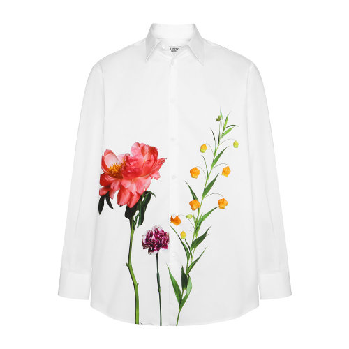 Valentino/華倫天奴 男士花卉印花長袖襯衫 UV0ABA956TNIY4 20年秋冬