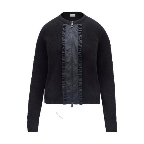  MONCLER蒙可蒙克萊 22年秋冬 女士 針織衫 Zip-Up Cardigan H10939B00010M1113999