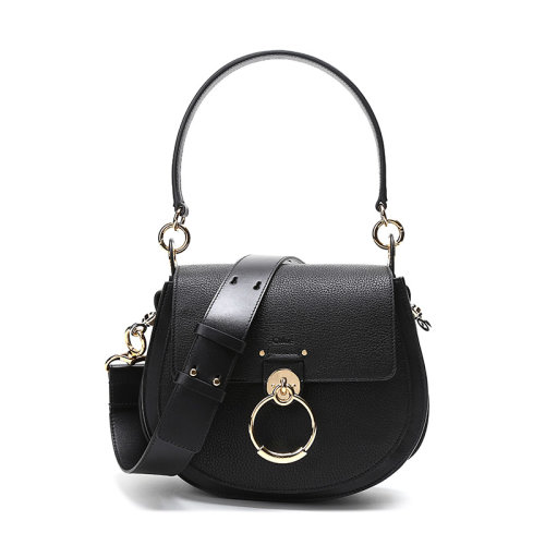 CHLOE/克洛伊女士皮革皮質(zhì)圓形手提單肩斜挎包CHC19WS152944