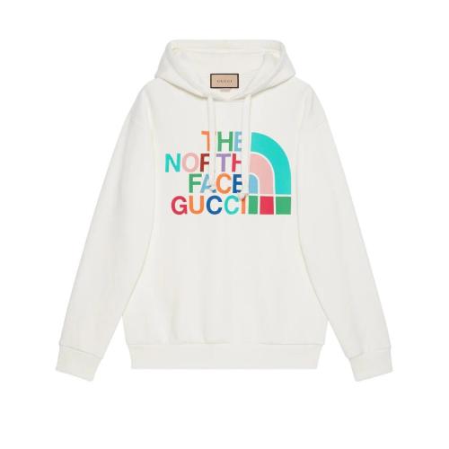  GUCCI古馳 22年秋冬 女士 The North Face x Gucci聯(lián)名系列棉質(zhì)衛(wèi)衣 615061 XJDYS 9095