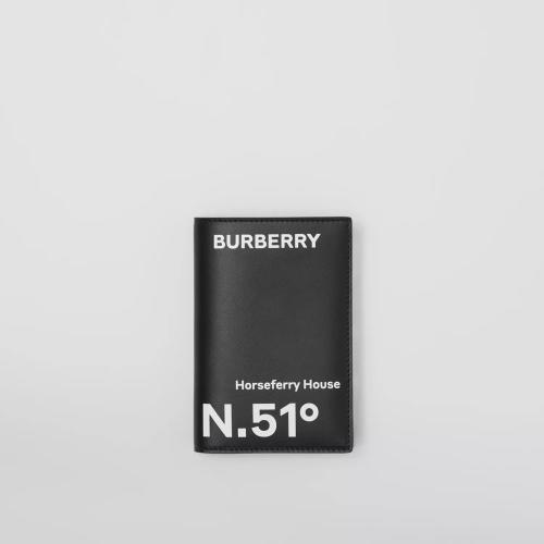  BURBERRY 22年秋冬 男士 坐標(biāo)印花皮革_夾 80646091