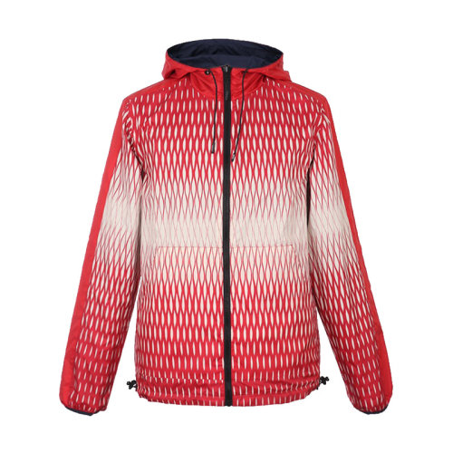 KENZO/高田賢三 男士夾克 男士聚酯纖維雙面連帽夾克外套 5BL151 1NG