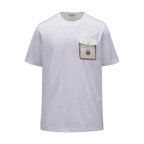  MONCLER蒙可蒙克萊 22年秋冬 男士 短袖T恤 T-Shirt with Pocket H10918C000488390Y001