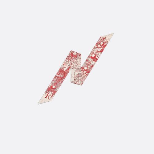  DIOR迪奧 22年秋冬 女士 絲巾 ABCDior Mitzah 絲巾 11ABC106R600_C330