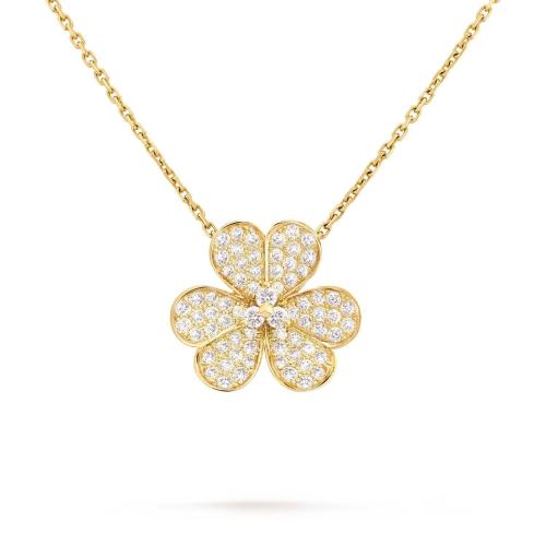  VCA梵克雅寶 22年秋冬 女士 吊墜 Frivole吊墜，大號款式 VCARP0J700 預定商品2-8周發(fā)貨