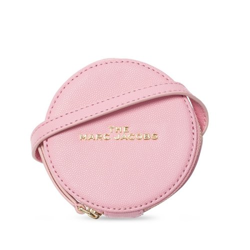 Marc Jacobs/馬克雅各布斯 粉色圓形mini斜挎包