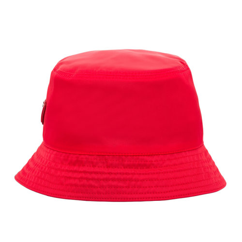 PRADA/普拉達(dá) 秋冬 男士紅色Re-Nylon 再生尼龍漁夫帽2HC137_2DMI_F0011