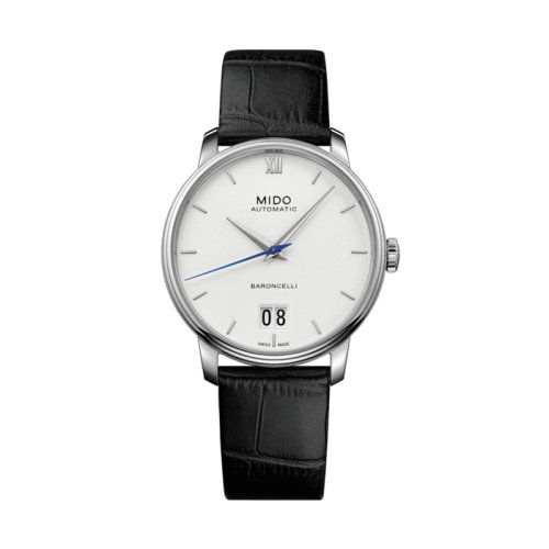  mido/美度  貝倫賽麗系列紀念日新款皮帶自動機械男士腕表40.00毫米 M027.426.16.018.00