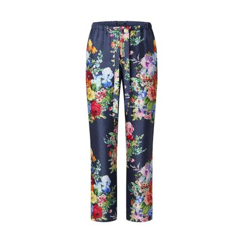  LV路易威登 22年秋冬 女士 休閑褲 PANTALON DE PYJAMA a MOTIF FLORAL VINTAGE 1AALUF 1AALUG