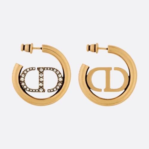  DIOR迪奧 22年秋冬 女士 耳環(huán) Boucles doreilles 30?Montaigne E2027WOMCY_D09S