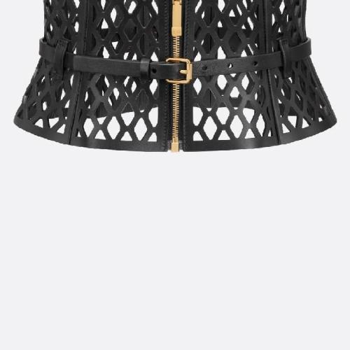  DIOR迪奧 22年秋冬 女士 腰帶 Ceinture corset D-Trap B0323UBDI_M900