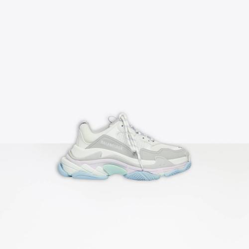  BALENCIAGA巴黎世家 22年秋冬 女士 休閑運(yùn)動(dòng)鞋 TRIPLE S SNEAKER 524039W2CA19045 預(yù)定商品1-3周發(fā)貨