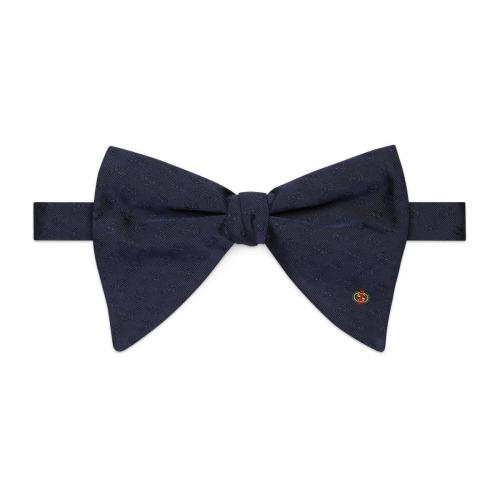  GUCCI古馳 22年秋冬 男士 真絲領(lǐng)結(jié) 658252 4G009 4100